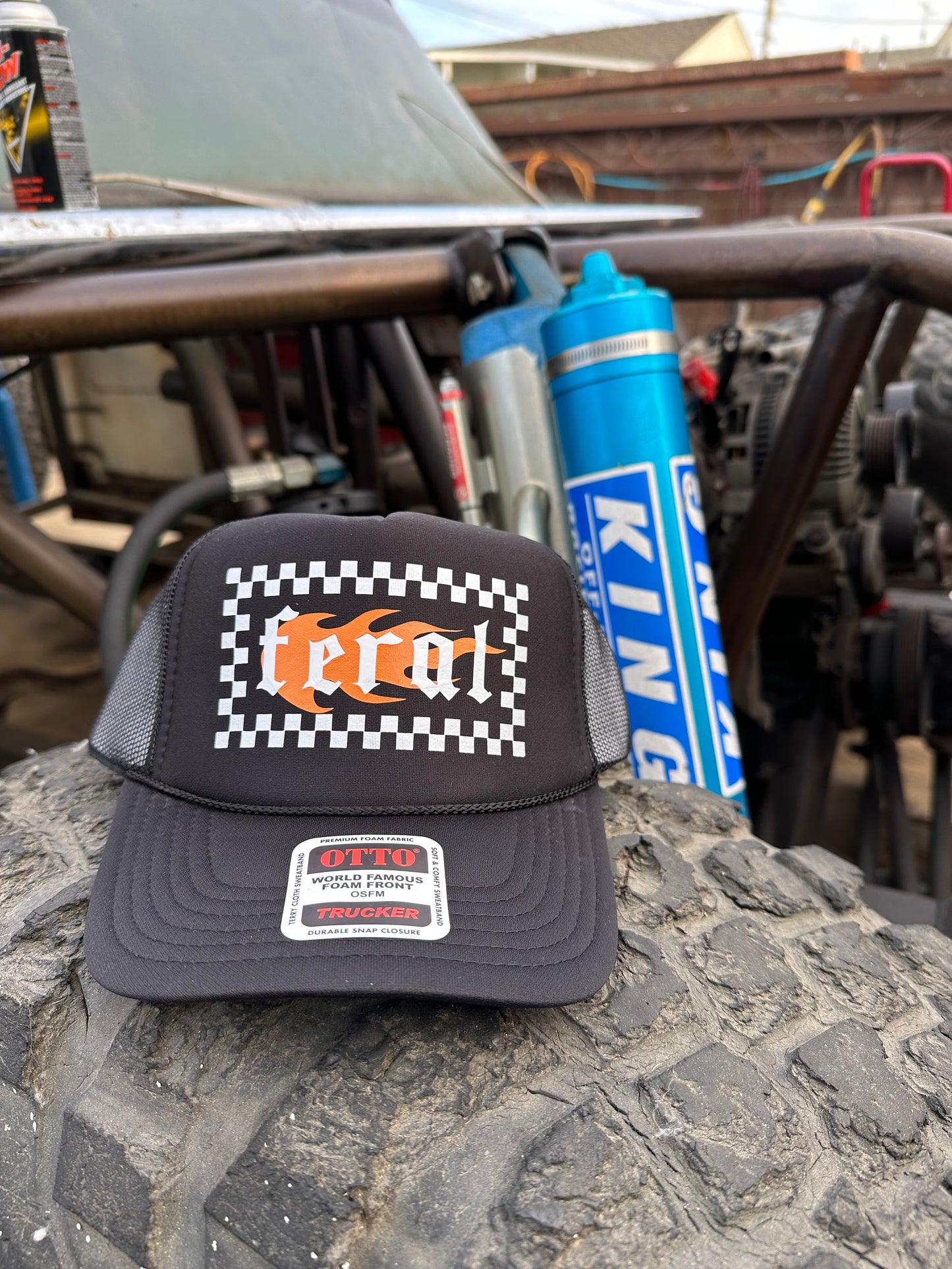 Feral Flame Trucker Hat
