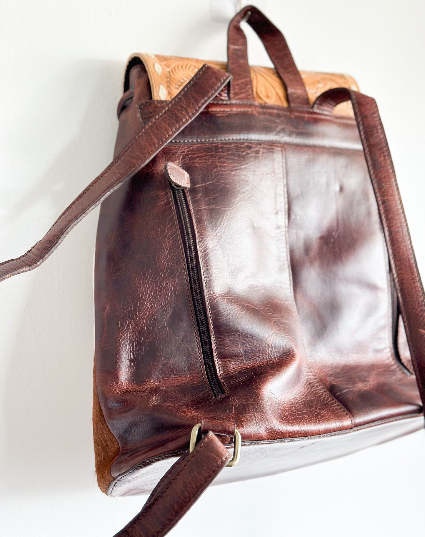 Hilltop Cowhide Backpack