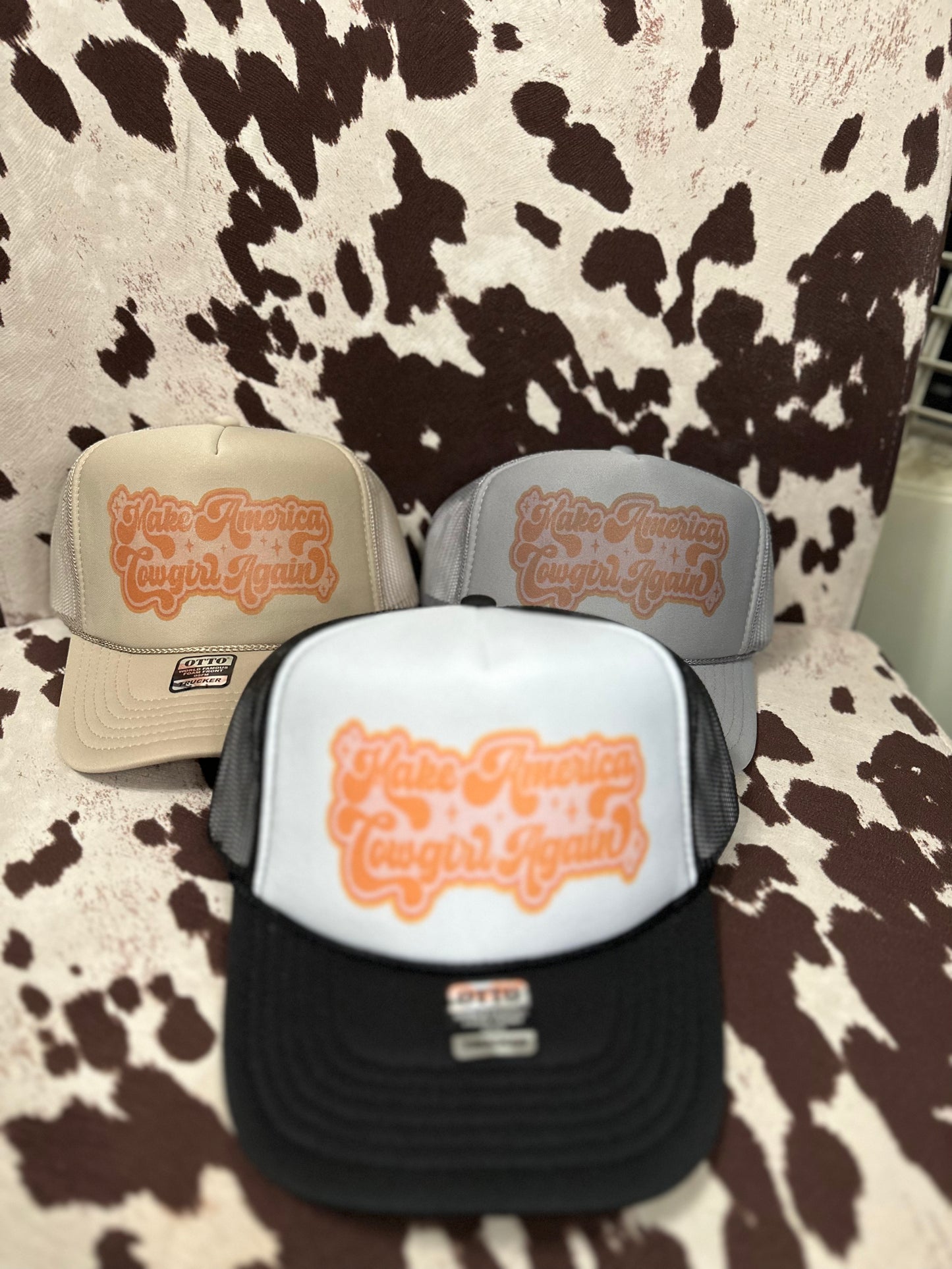 Make America Cowgirl Again Trucker