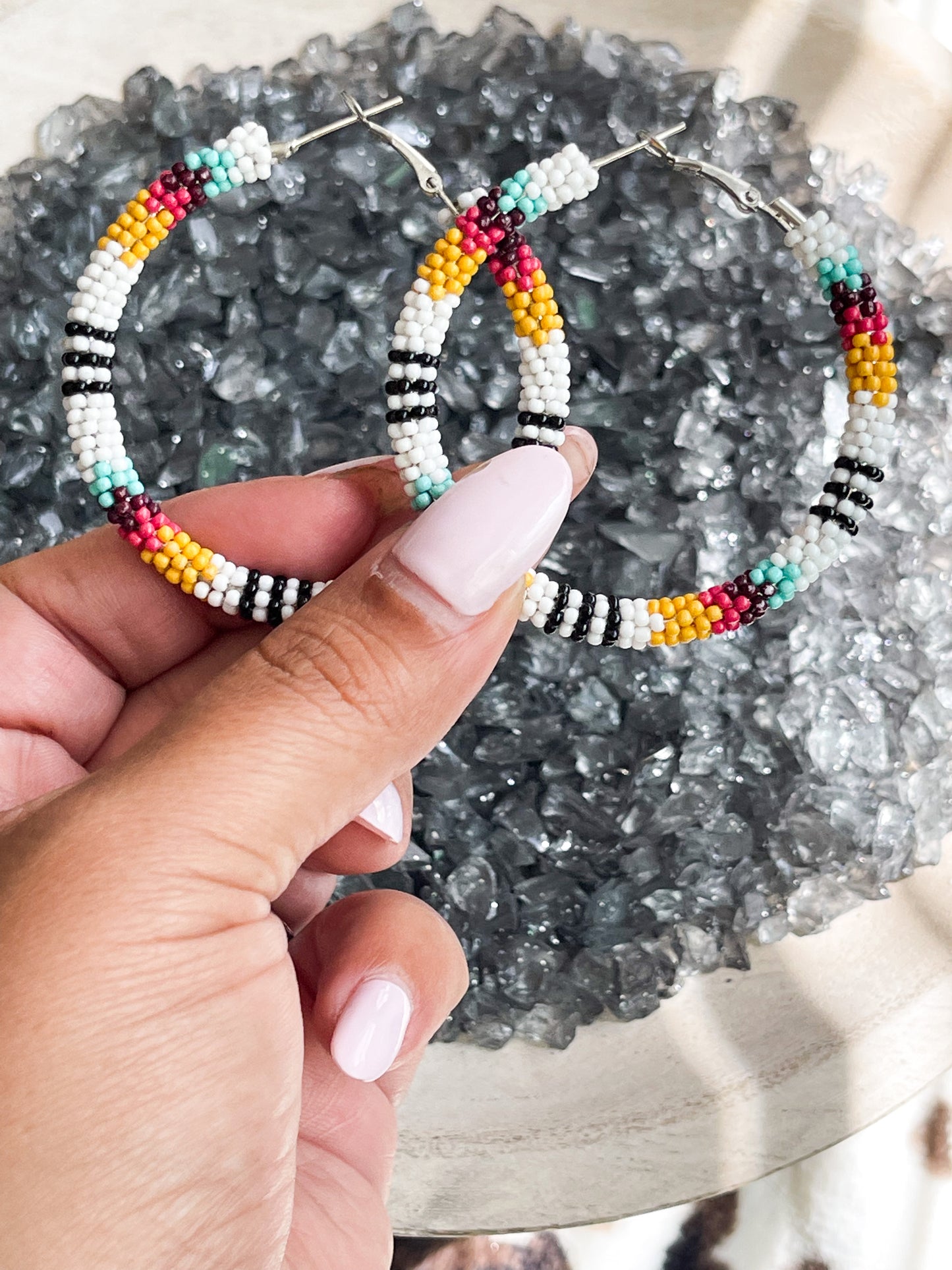 Wind River Hoop Earring