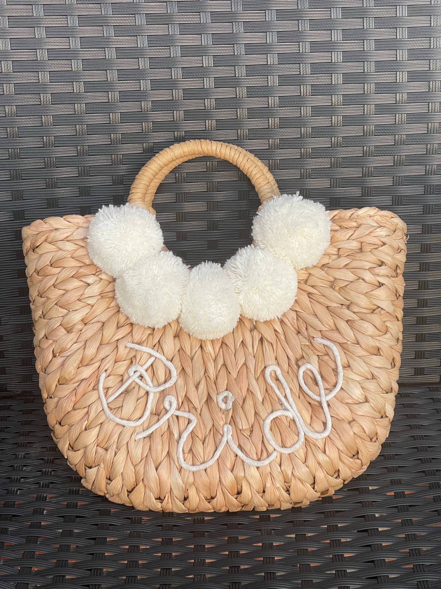 Bride Straw Bag
