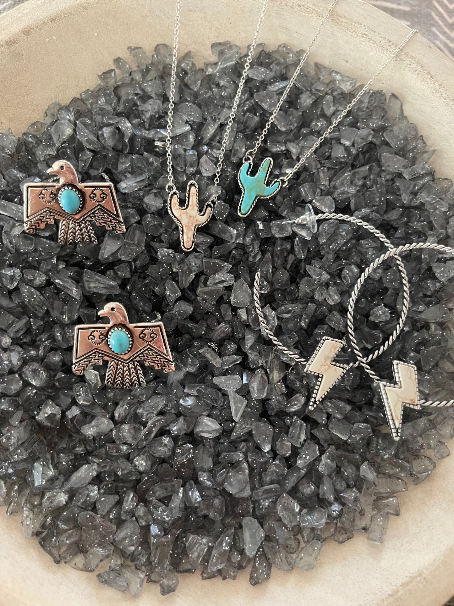 Cactus Dangle necklace