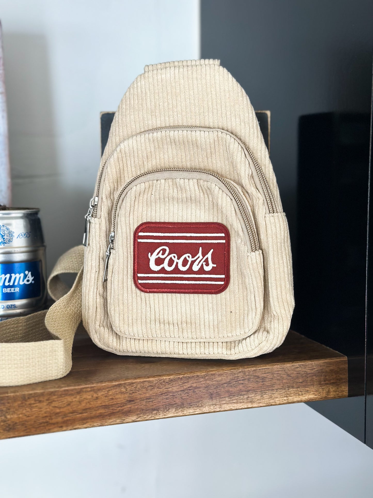 Corduroy Sling Bag