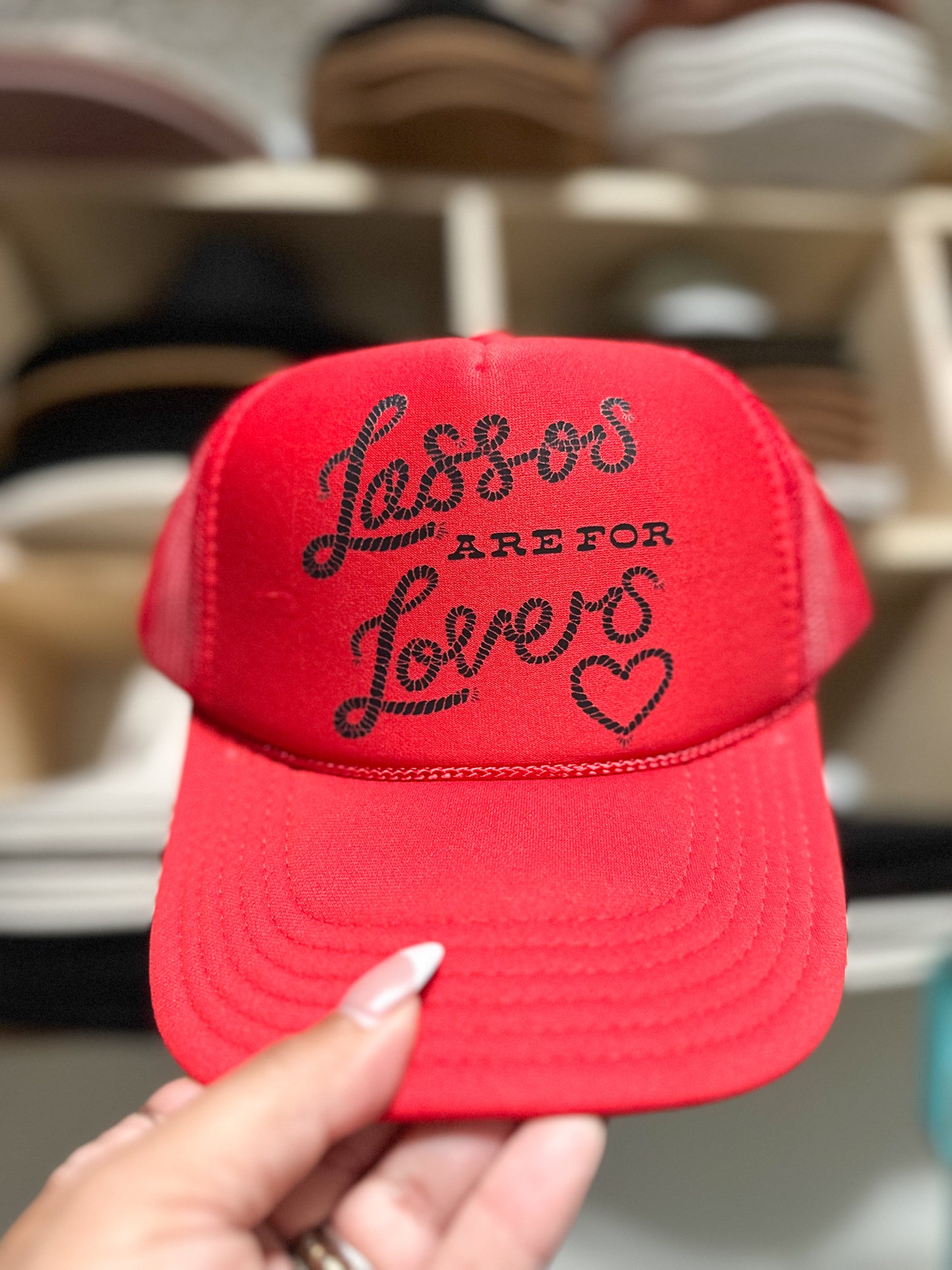 Lassos Are for Lovers Trucker