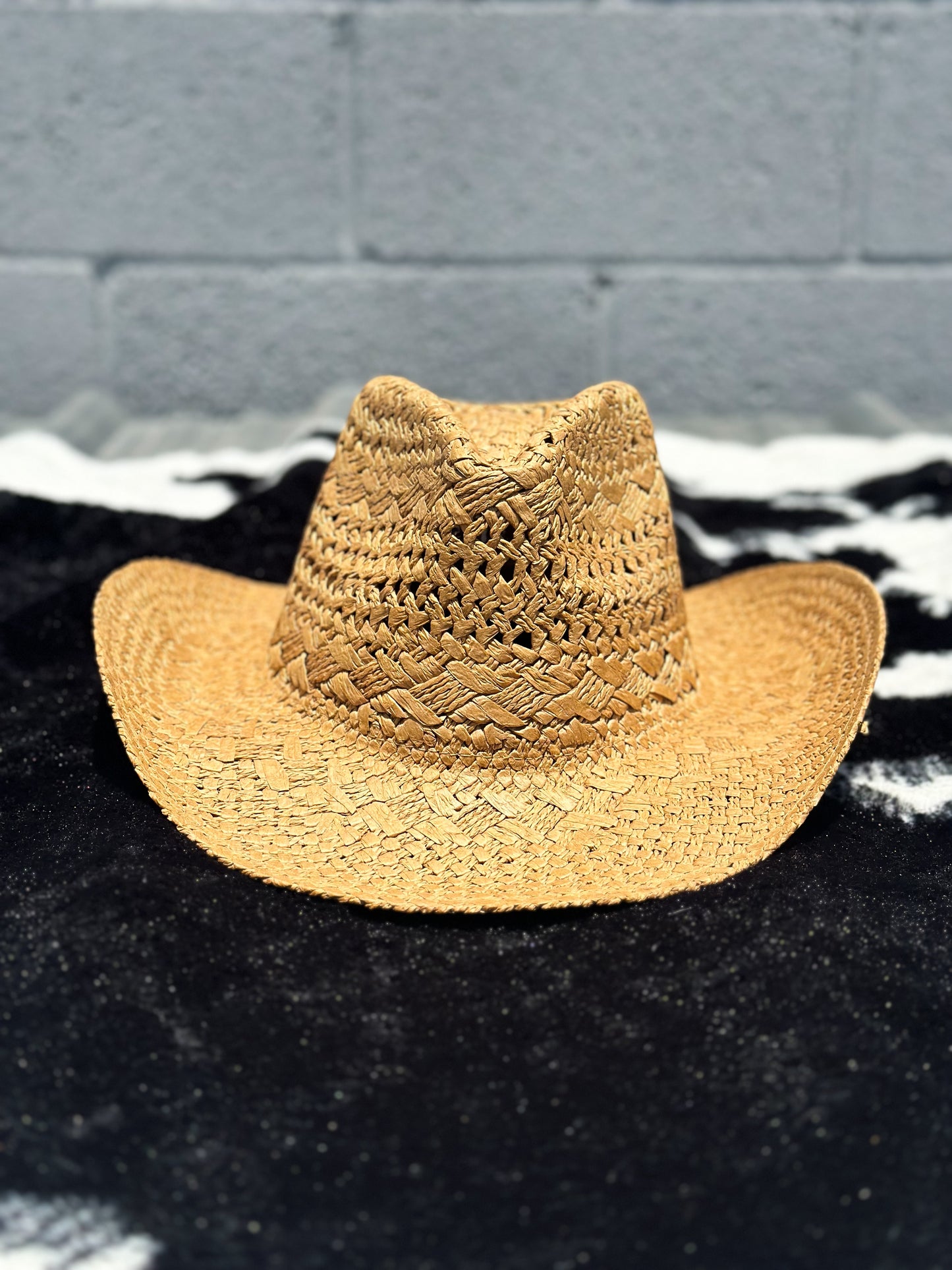 Coastal Straw Cowgirl Hat