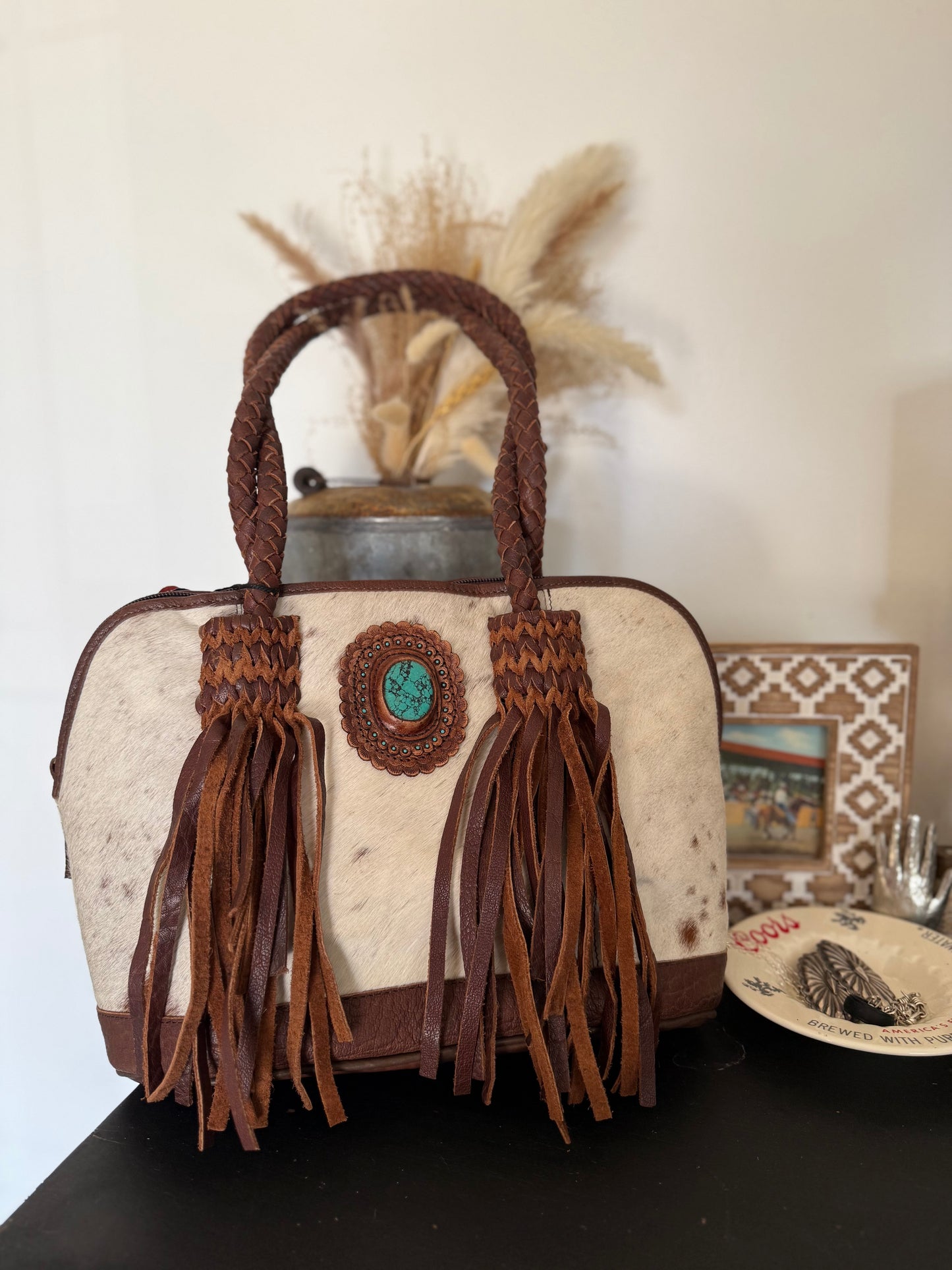 Amber Jane Cowhide Bag