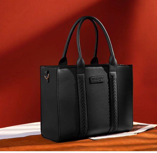 Wrangler Black Tote Bag