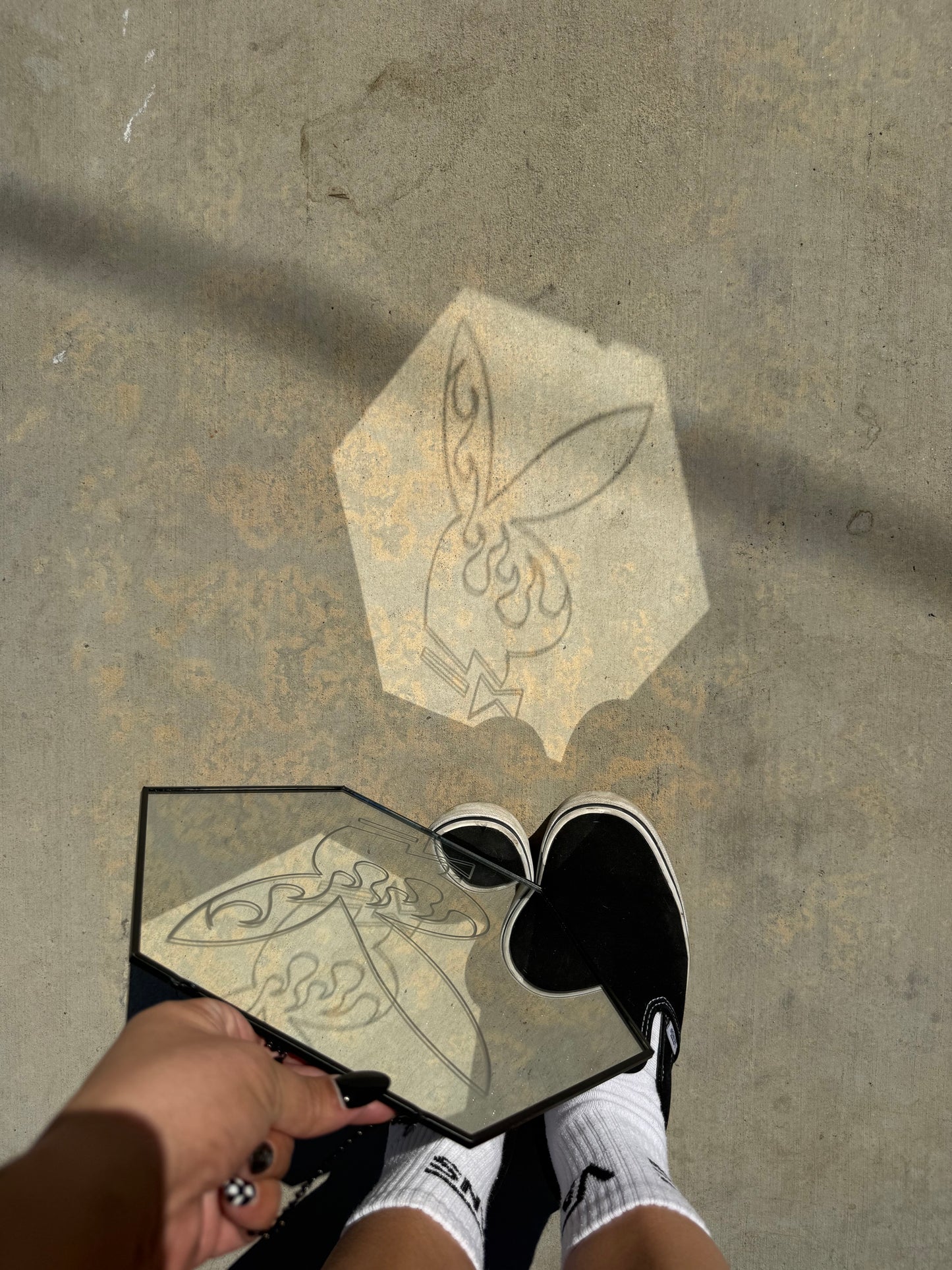 Playboy Etched Mirror