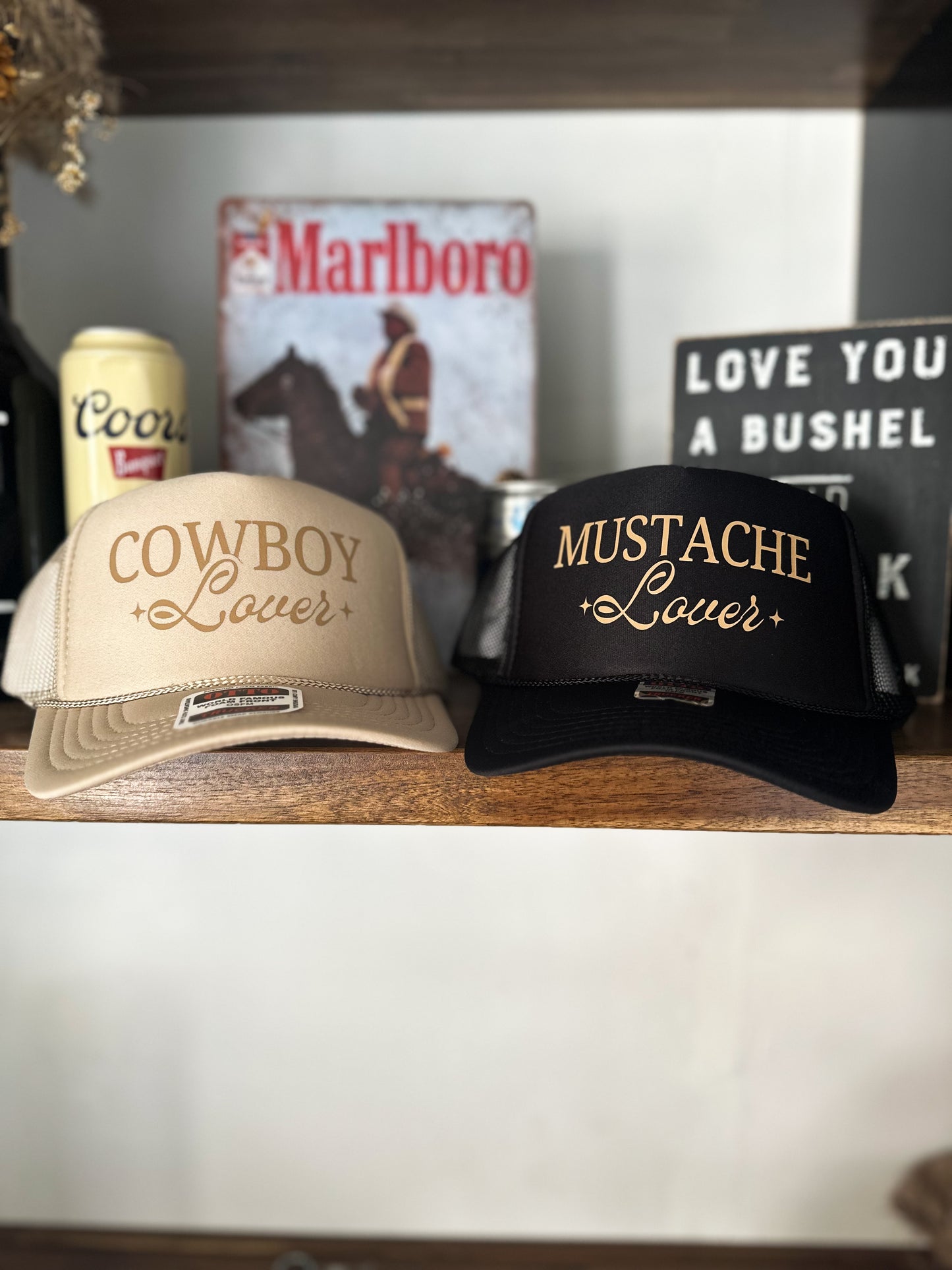 Cowboy/Mustache Lover Trucker