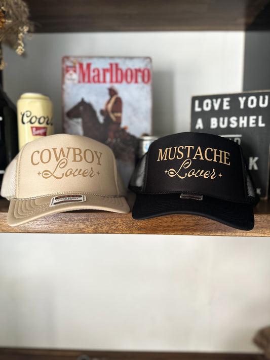 Cowboy/Mustache Lover Trucker