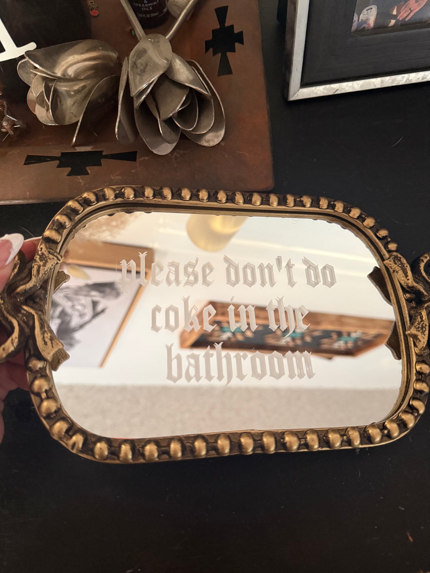 Bathroom Trinket Tray