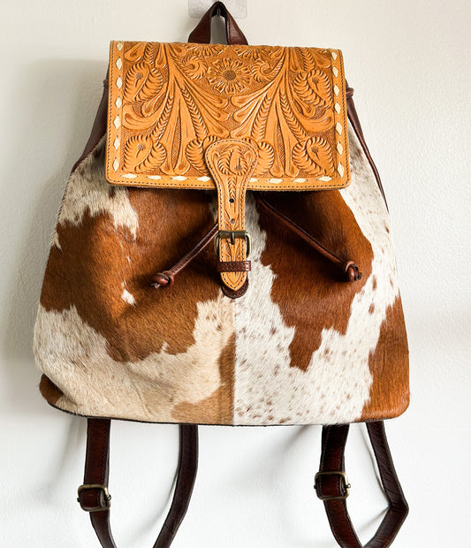Hilltop Cowhide Backpack