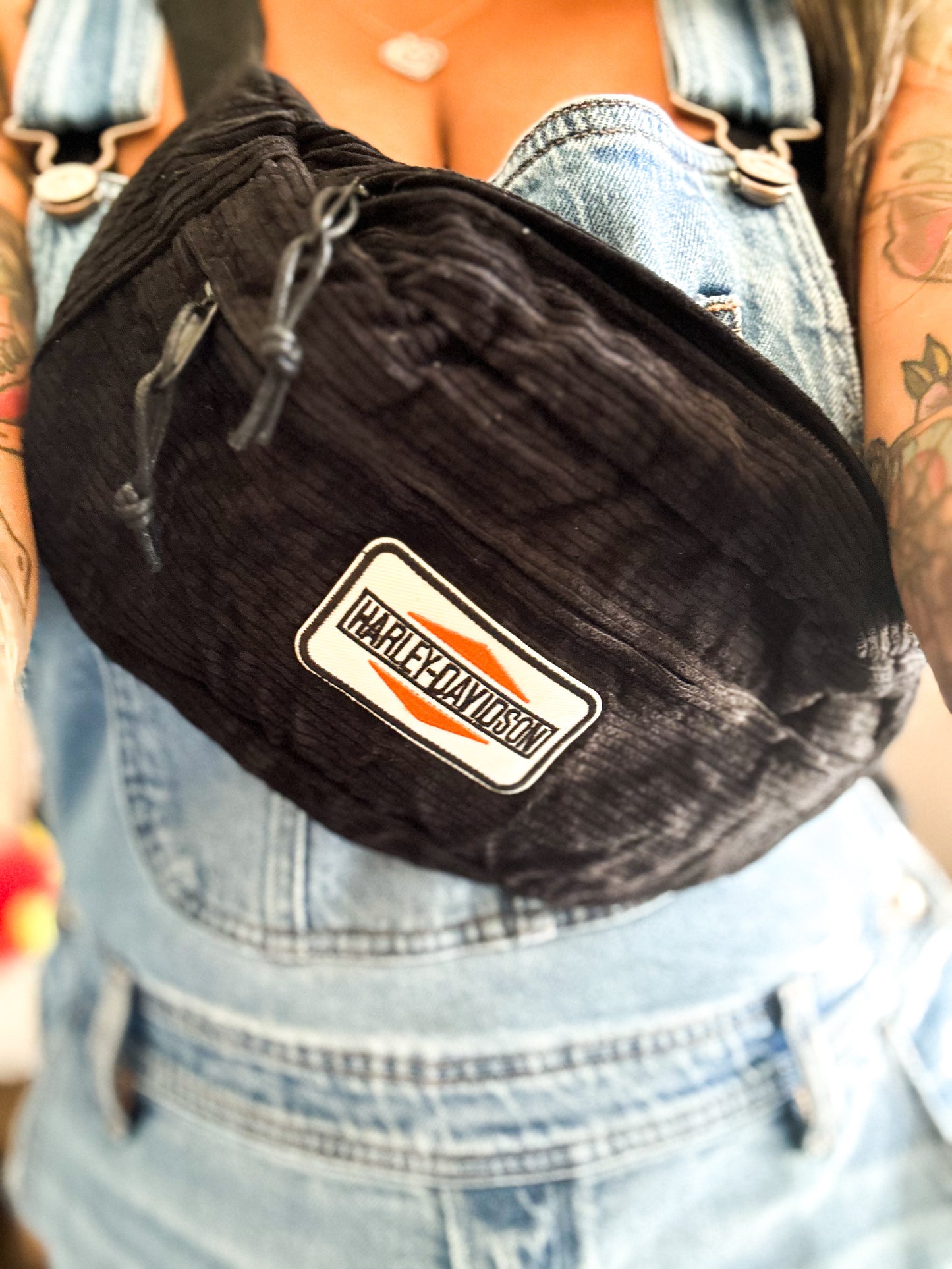 Harley Patch Fanny Pack/Sling Bag
