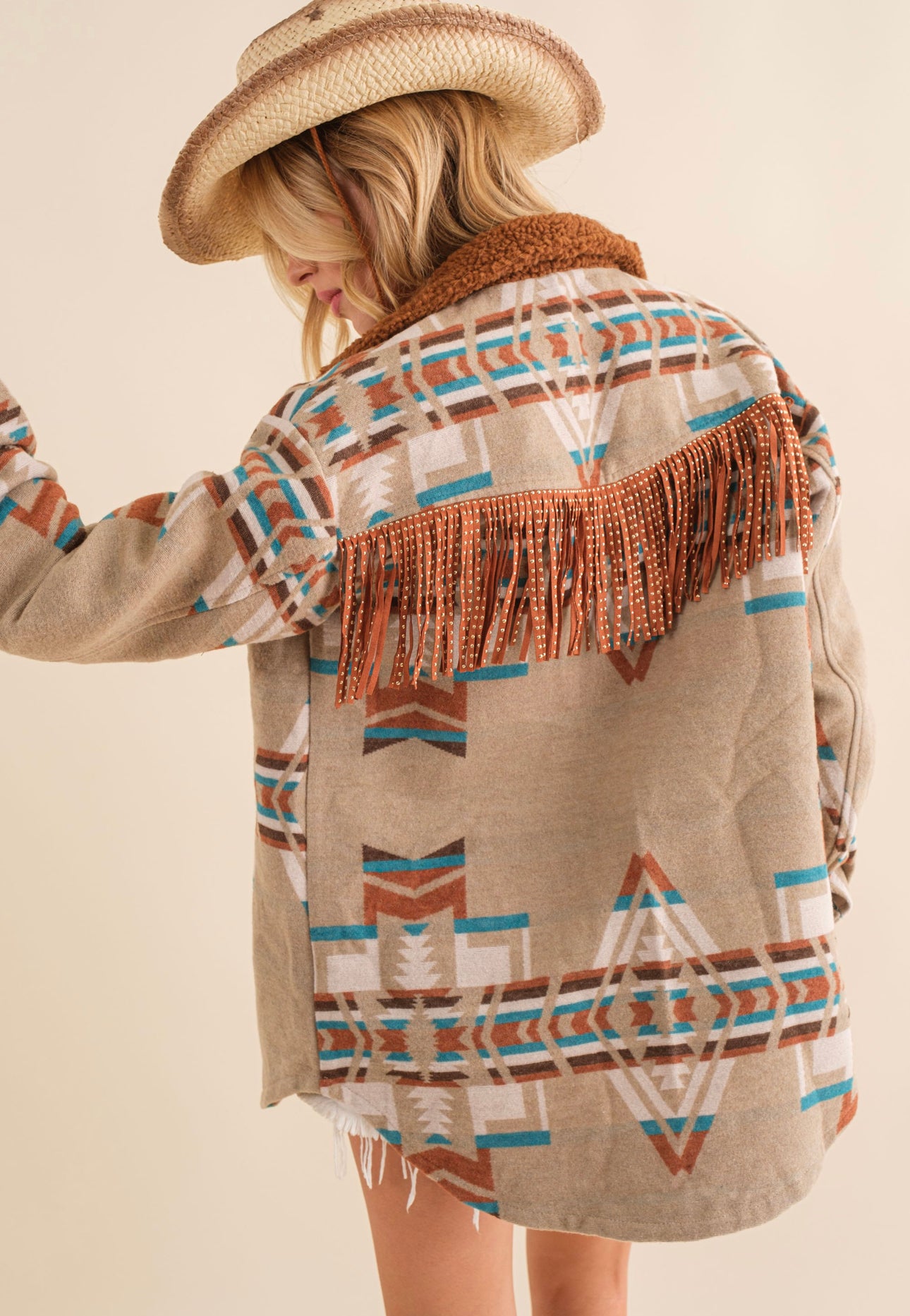 Alexa Fringe Jacket