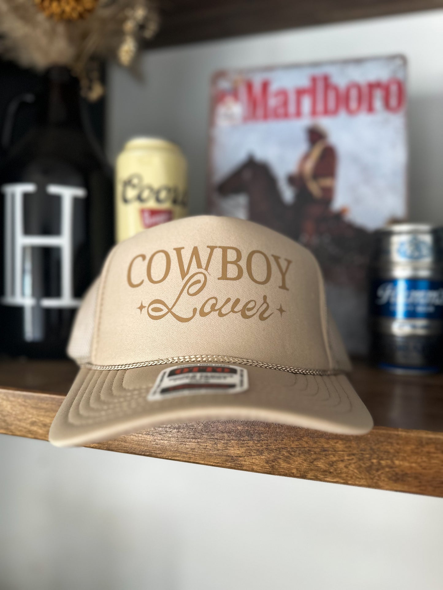 Cowboy/Mustache Lover Trucker