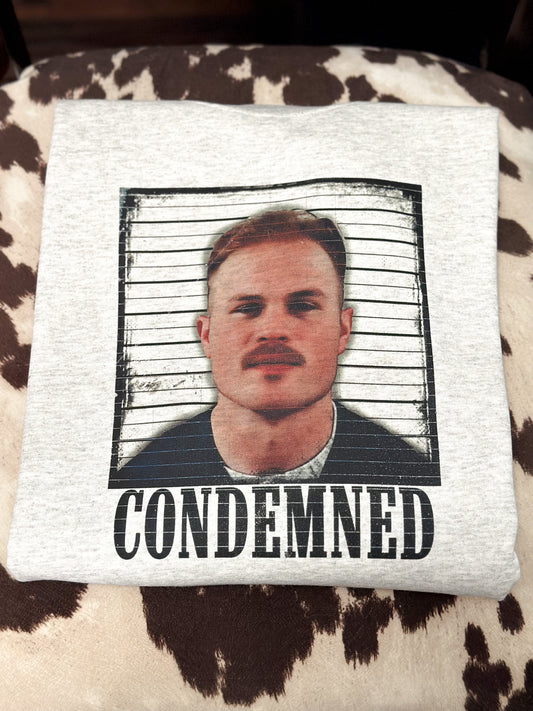 Zach Bryan Condemned Sweatshirt