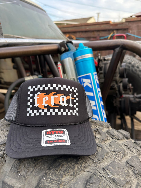 Feral Flame Trucker Hat