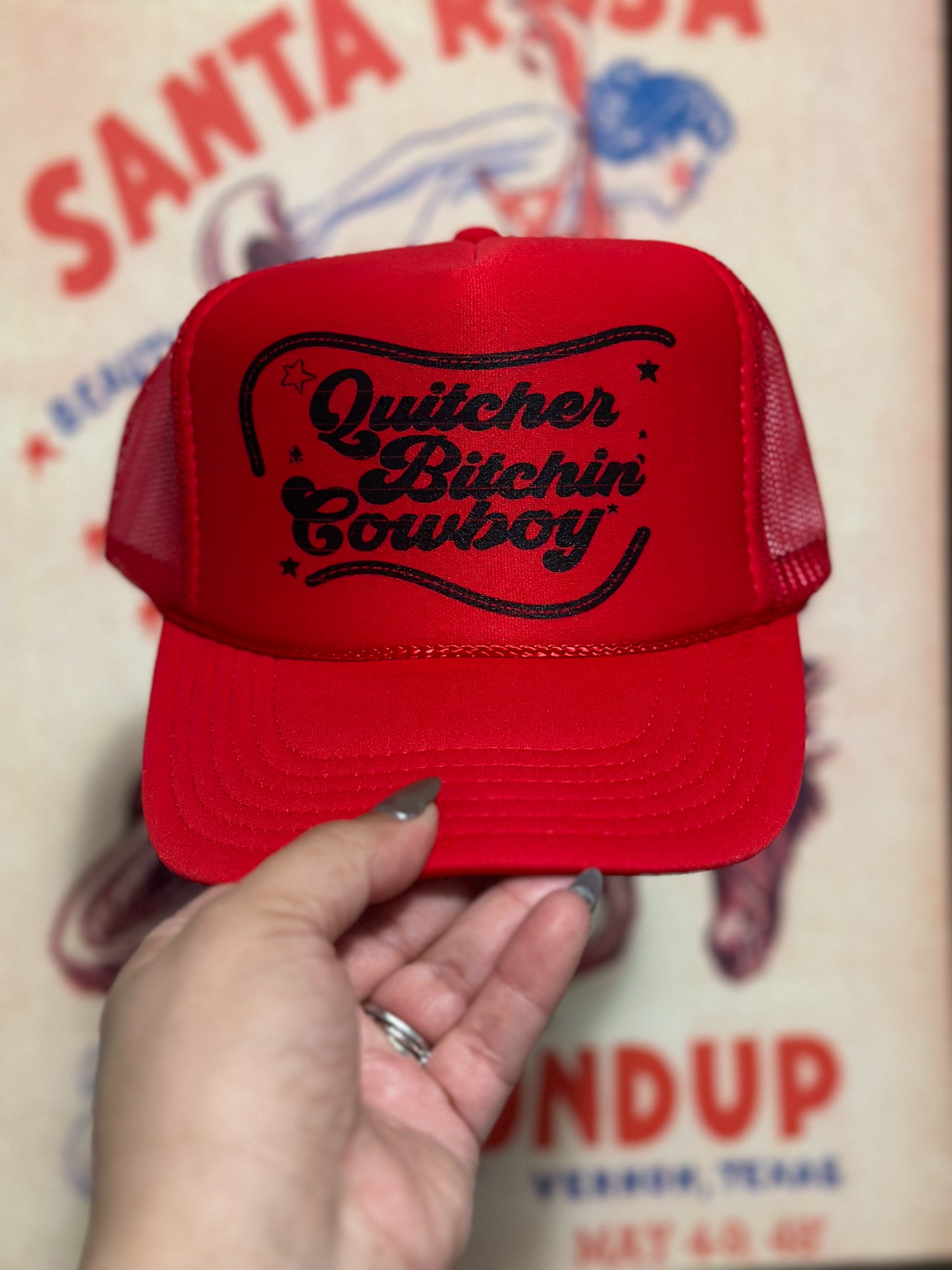 Quitcher Bitchin Trucker Hat