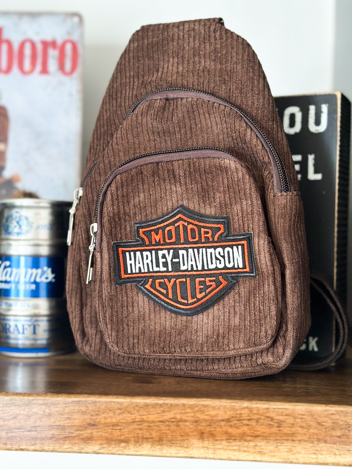 Harley Patch Sling Bags