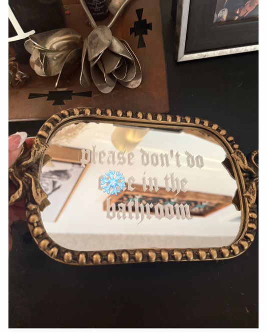 Bathroom Trinket Tray