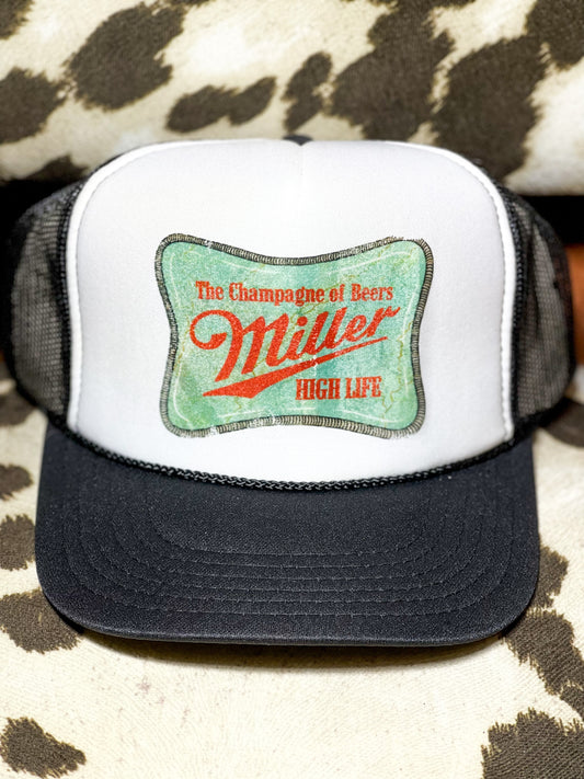 Turquoise Miller Trucker