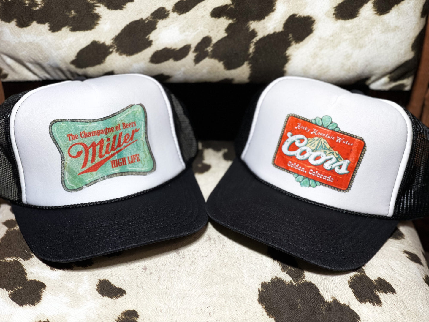 Turquoise Miller Trucker