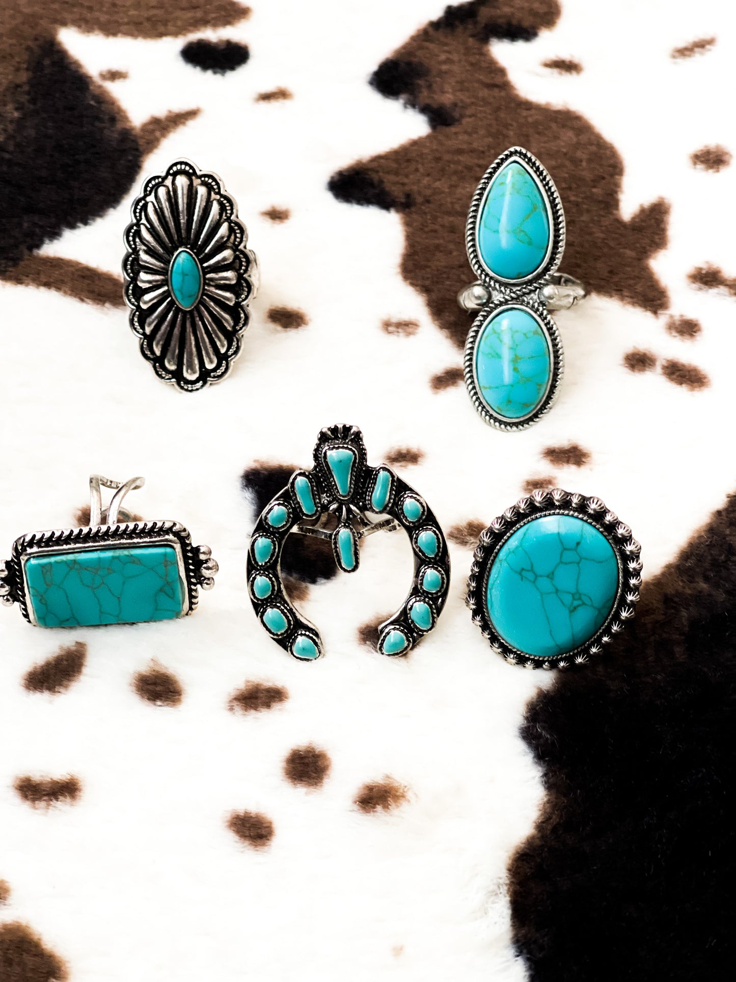 Turquoise rings