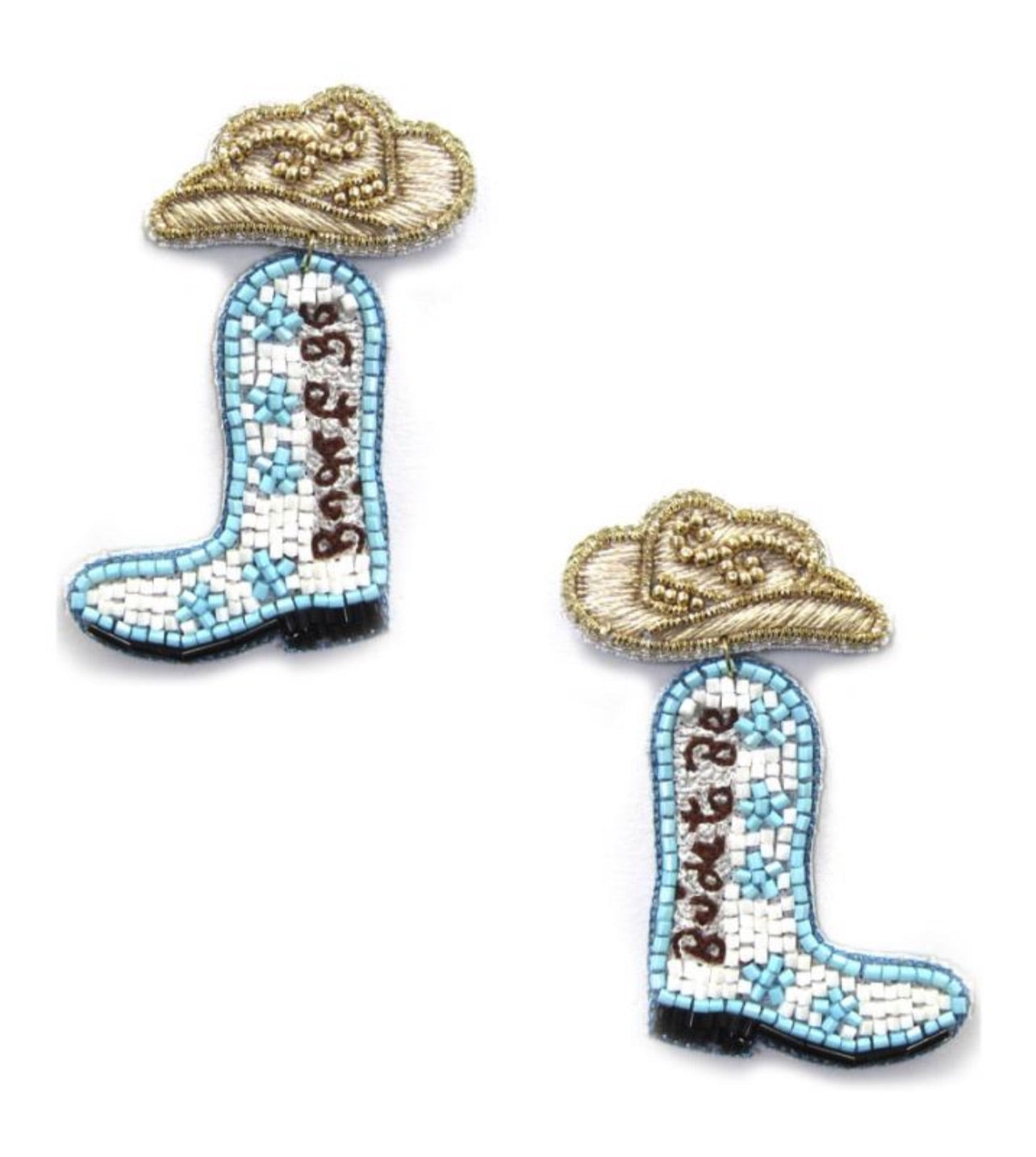 Boot Bride to Be Earrings