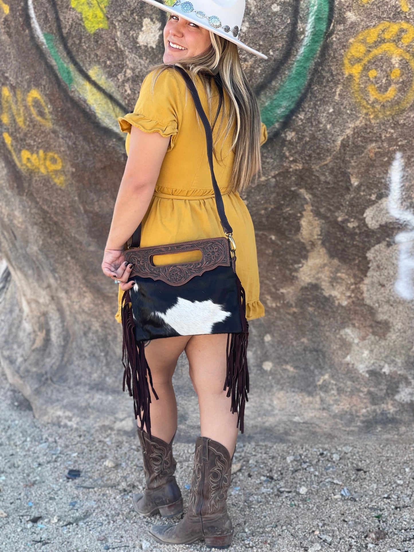 Marfa Fringe Crossbody