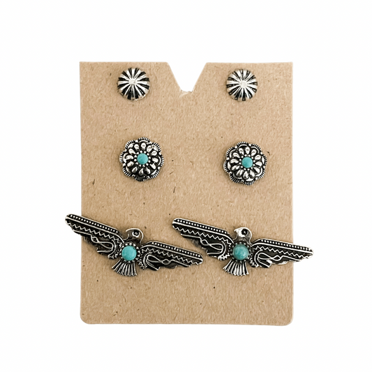 Thunderbird Earring set